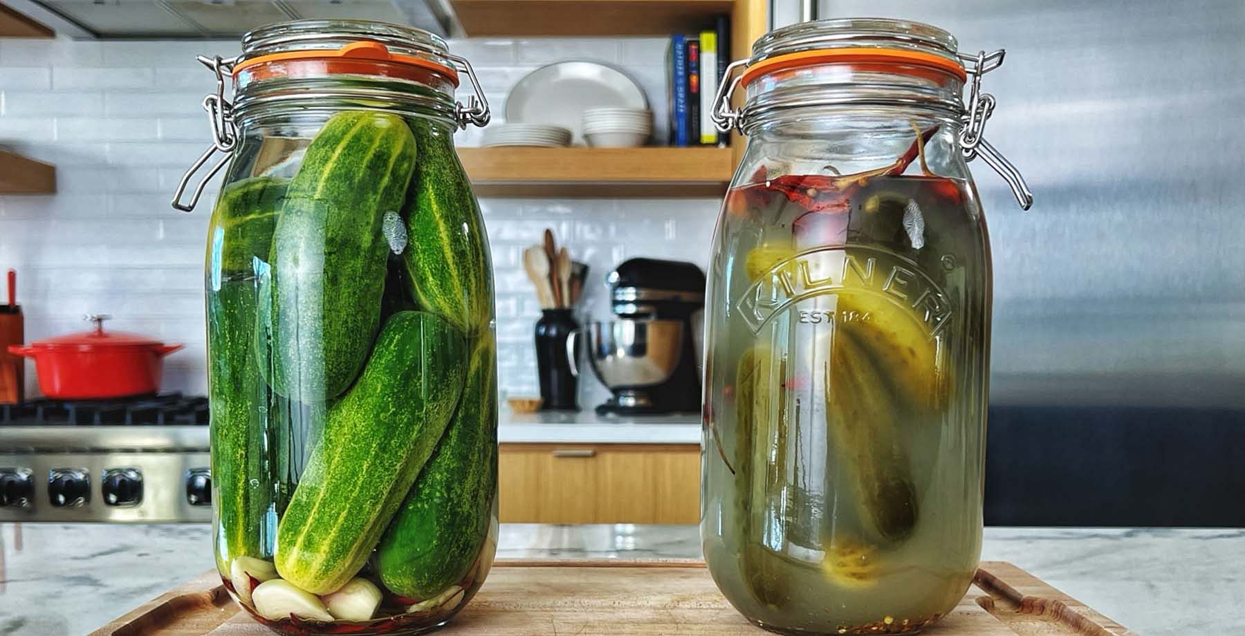 pickling and fermenting process
