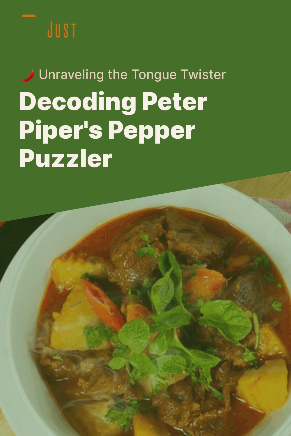 Decoding Peter Piper's Pepper Puzzler - 🌶️ Unraveling the Tongue Twister